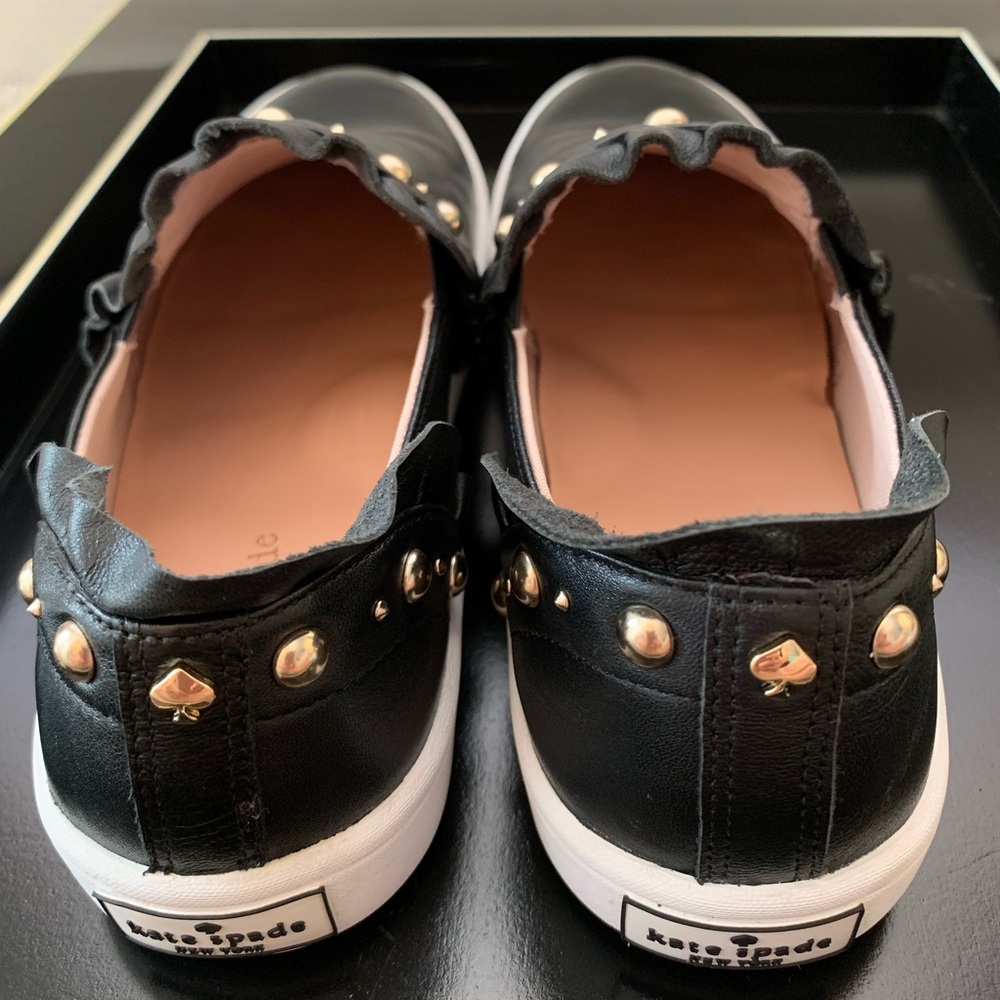 Kate Spade Black Loralia Sneakers Size 7